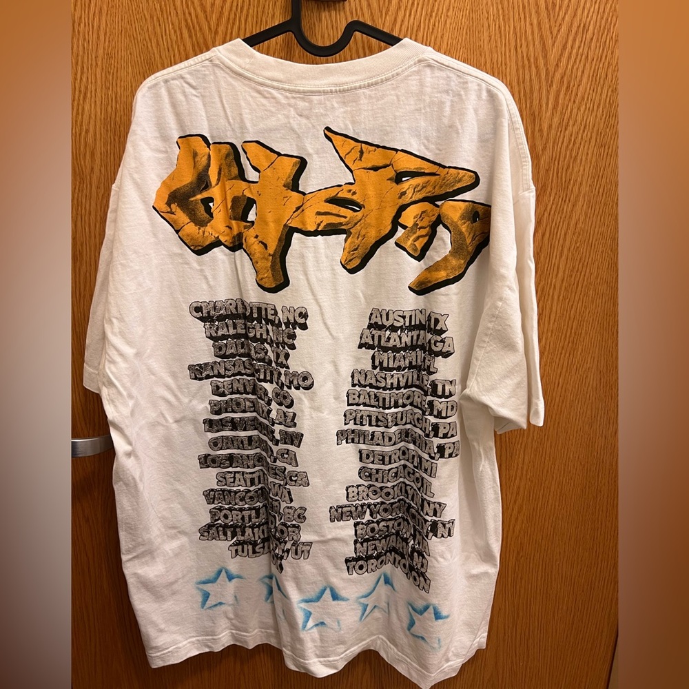 Travis Scott Circus Maximus tour t shirt